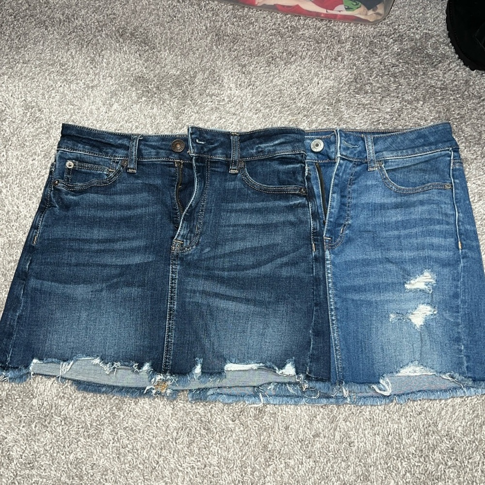 American Eagle Jean Skirts Bundle